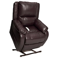 3-Position Reclining Lift Chair with Pillow Arms