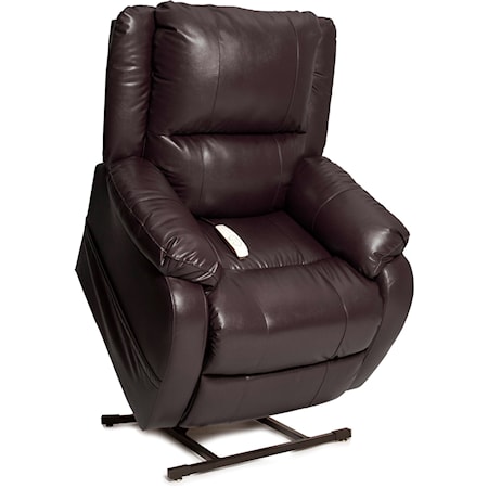 3-Position Reclining Lift Chair with Pillow Arms