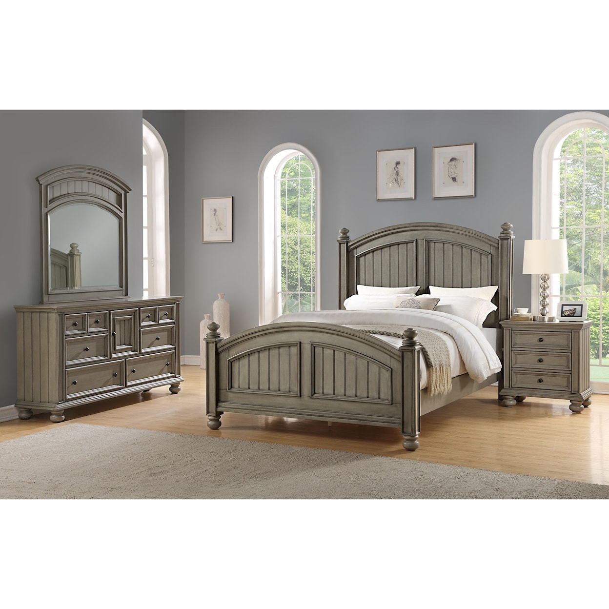 Winners Only Barnwell King Bedroom Group