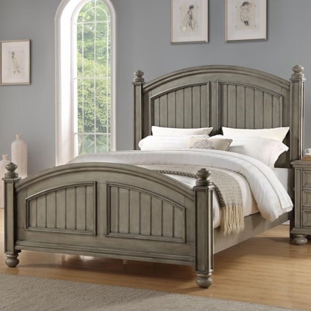 King Panel Bed