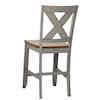 Winners Only Barnwell X-Back Bar Stool