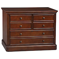 Transitional 3-Drawer Lateral File with Lock