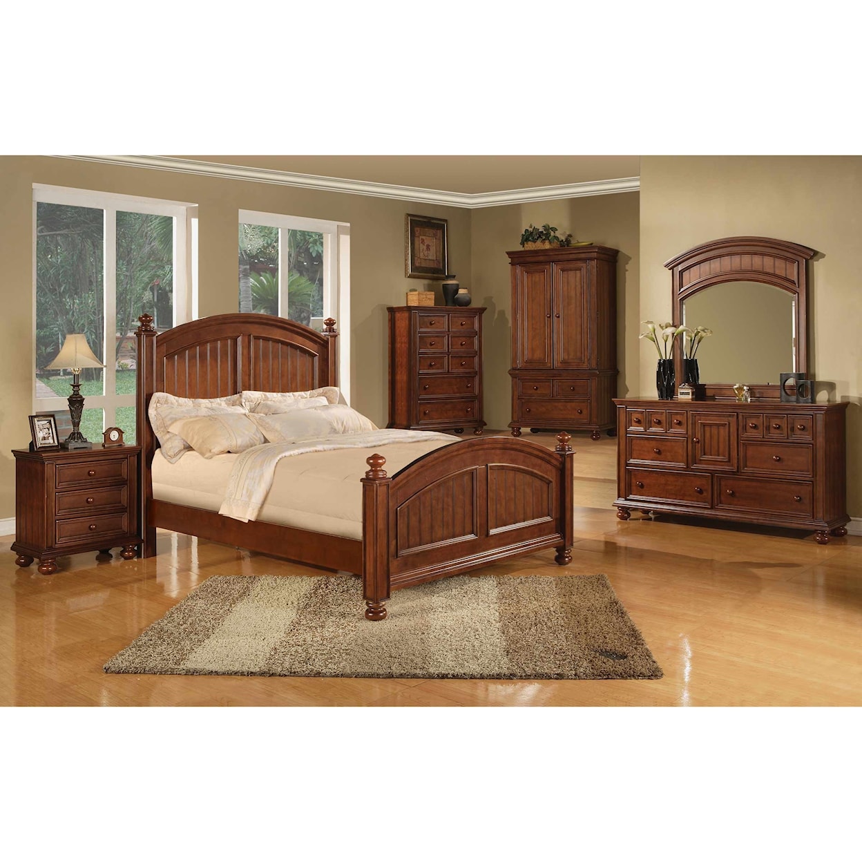 Winners Only Cape Cod  Panel California King Bed