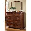 Winners Only Cape Cod  Youth Tall Dresser and Mirror Combo
