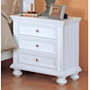 Winners Only Cape Cod 3-Drawer Night Stand