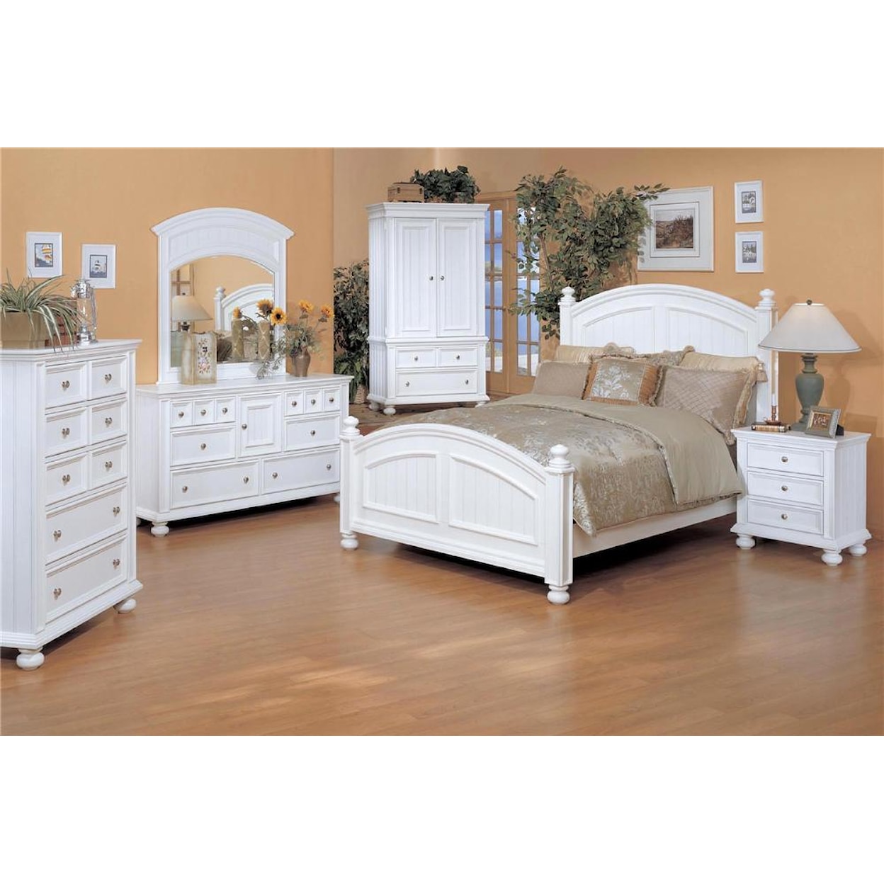 Winners Only Cape Cod 3-Drawer Night Stand