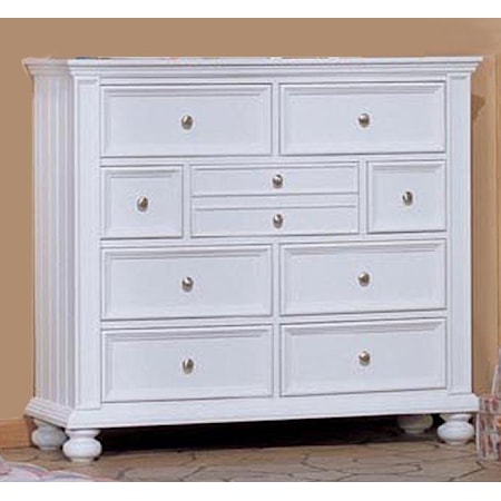 Youth Tall Nine Drawer Dresser