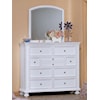 Winners Only Cape Cod Youth Tall Nine Drawer Dresser