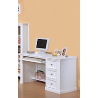 Youth Desk with Keyboard Pullout Drawer