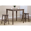 Winners Only Carmel 36" Square Tall Table