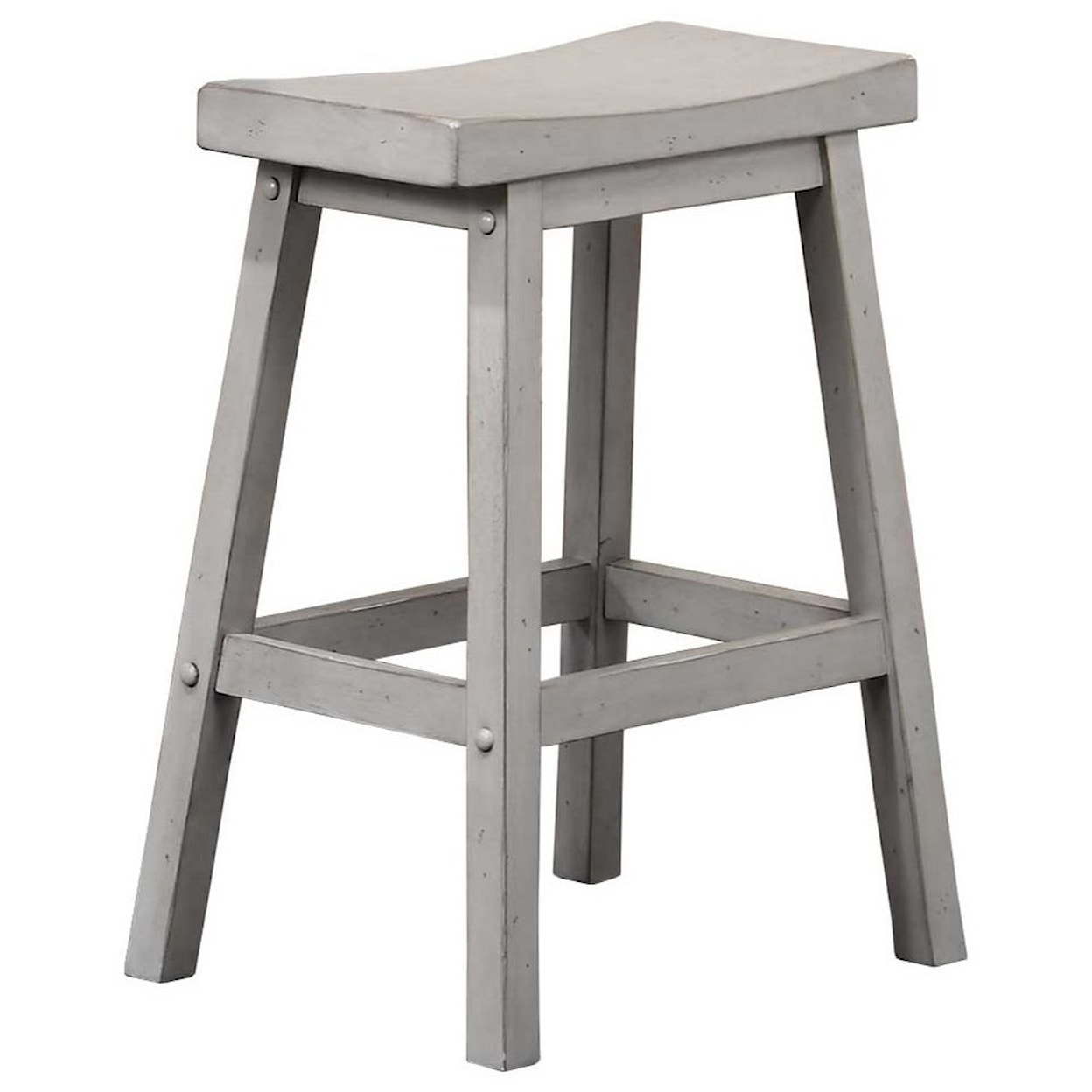 Winners Only Carmel 24" Saddle Barstool