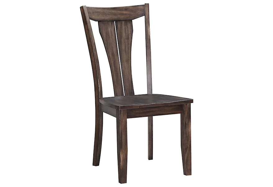 Daphne Fan Back Side Chair by Winners Only at Conlin's Furniture