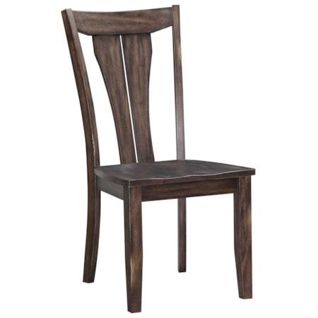 Fan Back Side Chair