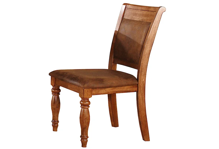 Grand Estate Cushioned Side Chair by Winners Only at Conlin's Furniture