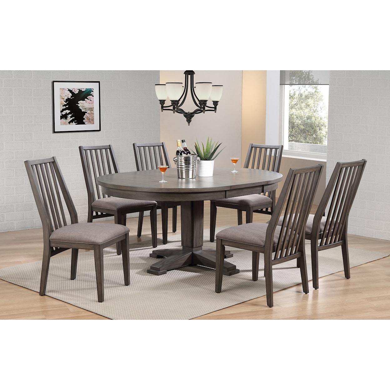 Winners Only Hartford 7-Piece Dining Set