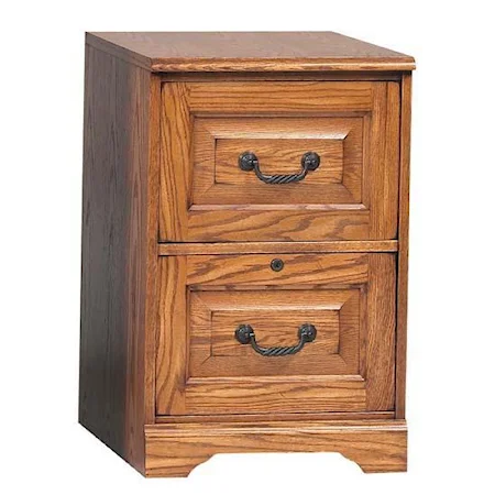 Traditional 2-Drawer File Cabinet