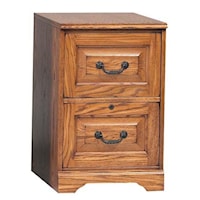 Traditional 2-Drawer File Cabinet