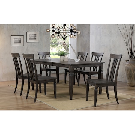 7-Piece Table and Chair Set