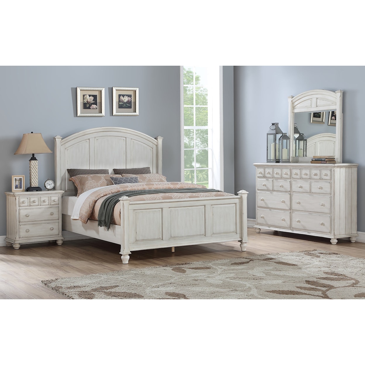 Winners Only Nashville King Panel Bed