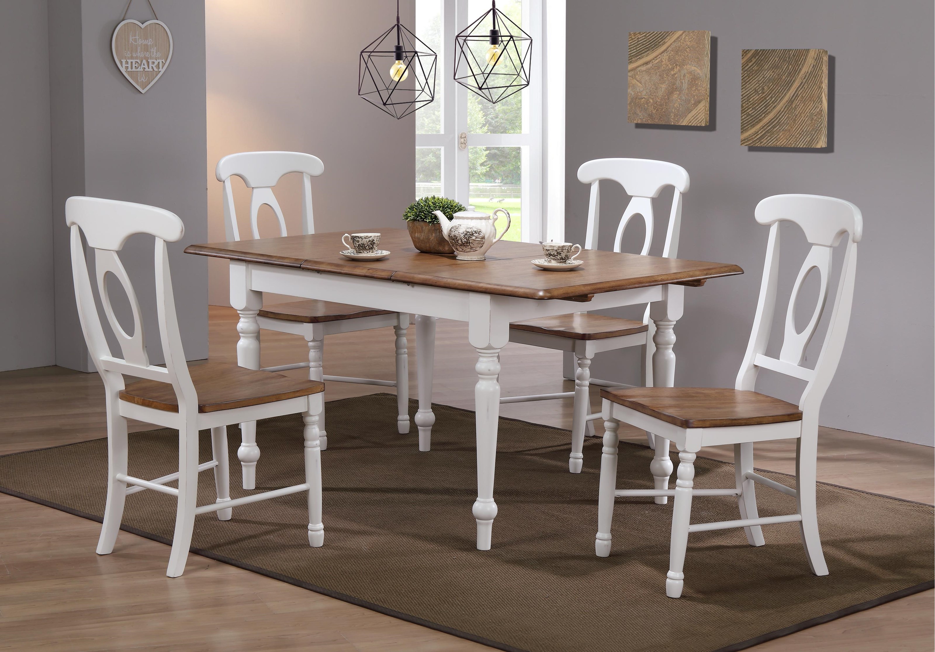 Winners Only Ridgewood DR23667x1 DR2450Sx4 Farmhouse 5 Piece