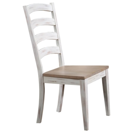 Arched Ladder Back Side Chair
