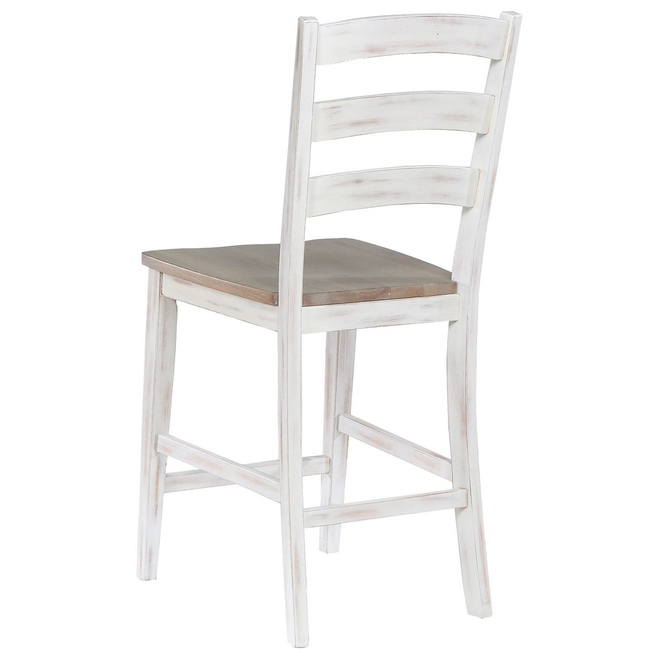 Arched Ladder Back Bar Stool