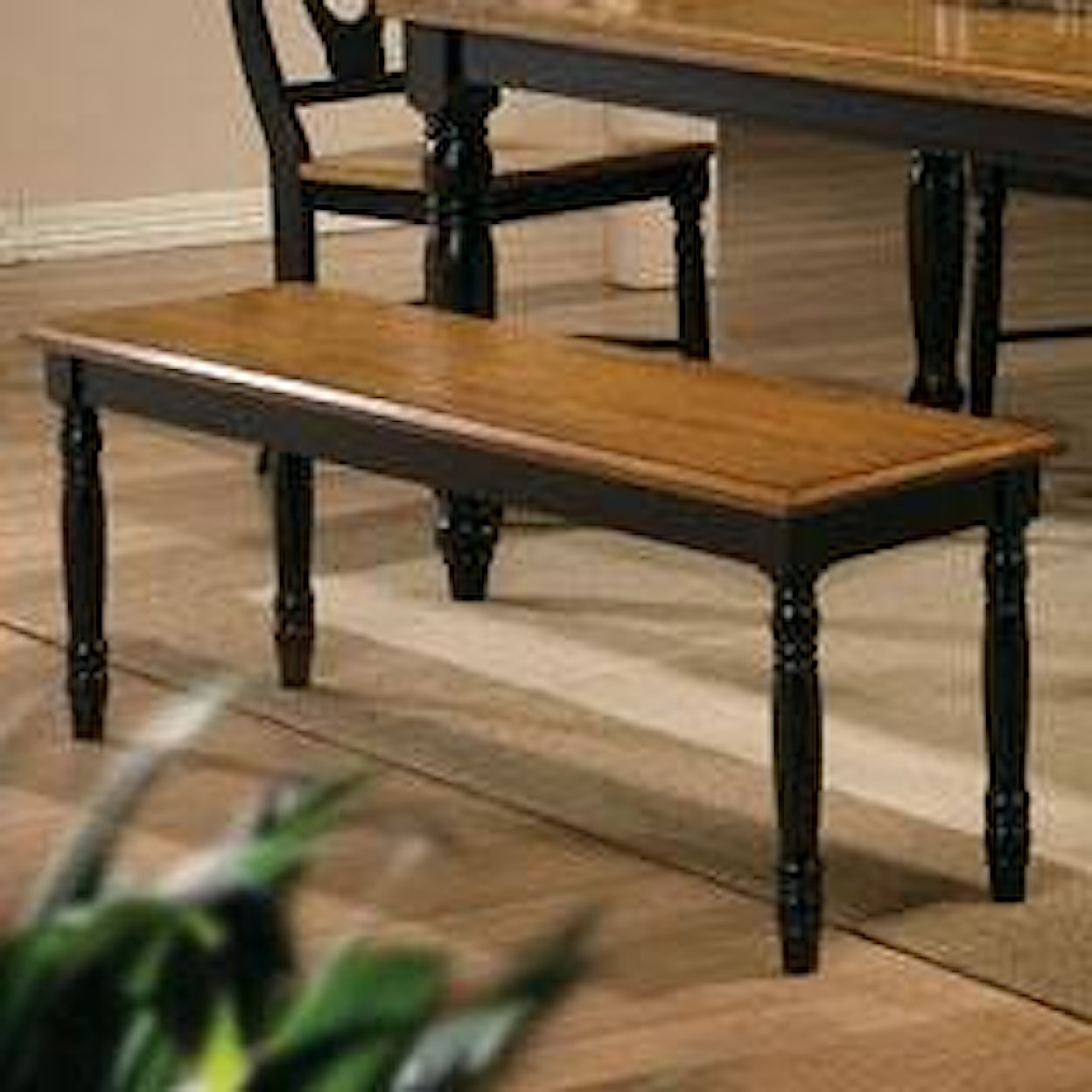 Winners Only Quails Run 6 Piece Dining Table, Chair and Bench Set