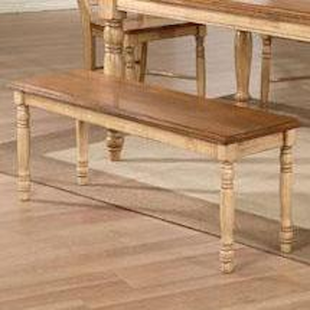 Winners Only Quails Run 6 Piece Dining Table, Chair and Bench Set