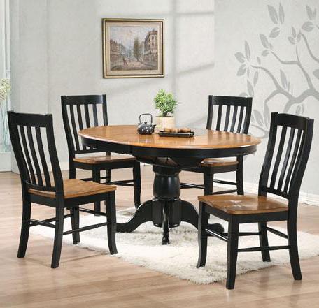 Winners Only Quails Run DQ14257AEx1+DQ1452SAEx4 5 Piece Round Pedestal ...