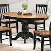 Winners Only Quails Run 57" Round Pedestal Table