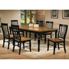 Winners Only Quails Run 7 Piece Dining Table and Chair Set