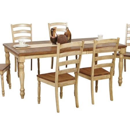 7 Piece Dining Table and Chair Set