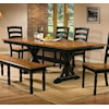 Winners Only Quails Run 6 Piece Dining Table, Chair and Bench Set