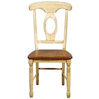 Transitional Napoleon Side Chair