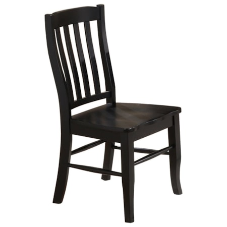 Slat Back Side Chair