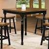 Winners Only Quails Run 5 Piece Tall Table and Barstool Set