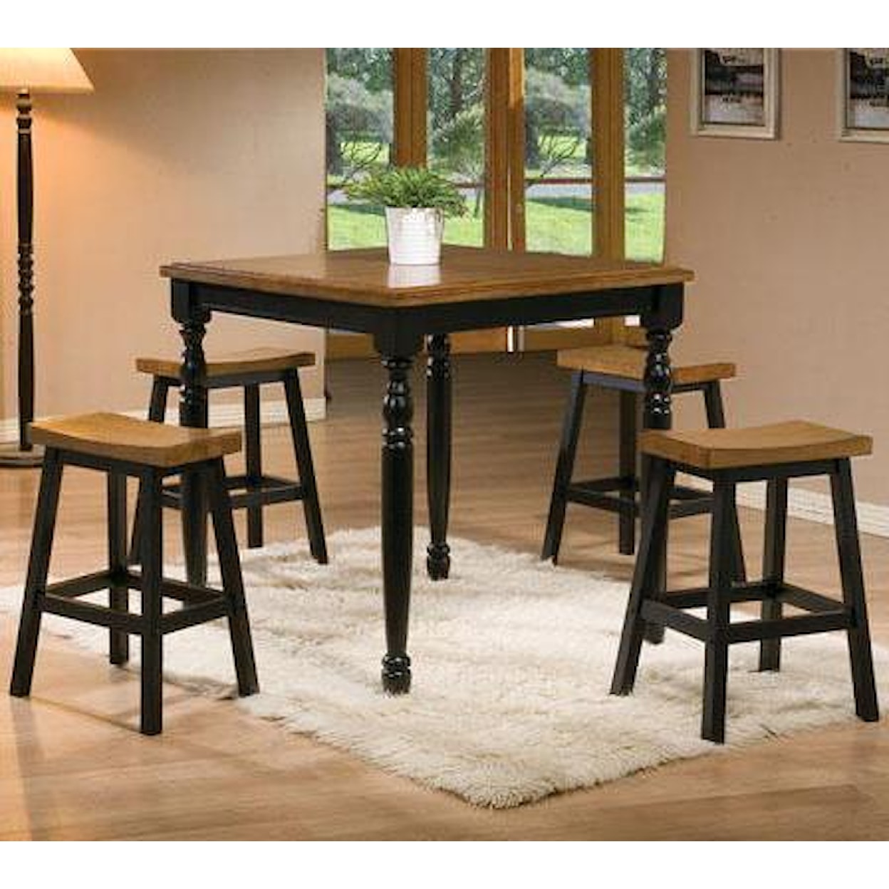 Winners Only Quails Run 36" Square Tall Table