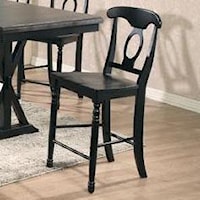 Transitional Napoleon Barstool