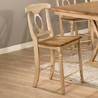 Transitional Napoleon Barstool