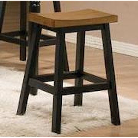 24" Saddle Barstool