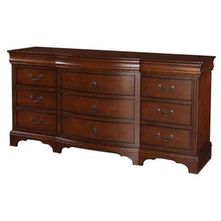 Winners Only Renaissance B1046NN Traditional 12-Drawer Dresser | Fashion Furniture | Dressers Winners Only Renaissance B1046NN Traditional 12-Drawer Dresser | Fashion Furniture | Dressers