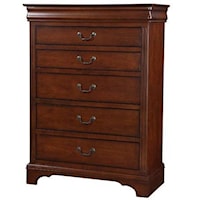 Traditional 6-Drawer Chest