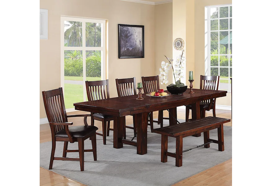 Retreat 7-Piece Dining Set by Winners Only at Conlin's Furniture