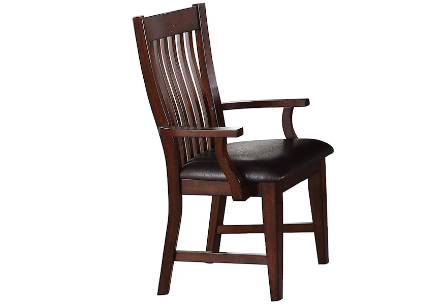 Retreat Slat Back Arm Chair by Winners Only at Sheely's Furniture & Appliance