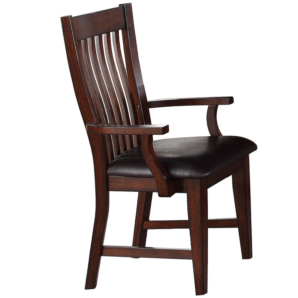 Winners Only Retreat Slat Back Arm Chair