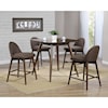 Winners Only Santana 5-Piece Counter-Height Dining Set