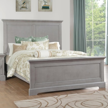 Queen Panel Bed