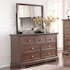 Winners Only Tamarack Dresser and Mirror Set