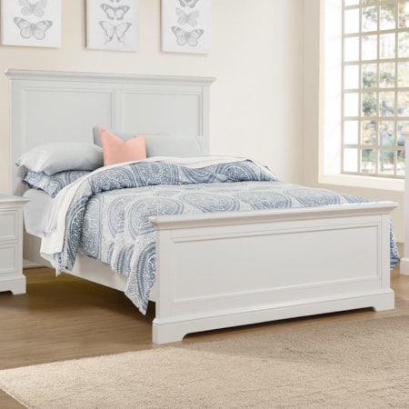 Queen Panel Bed