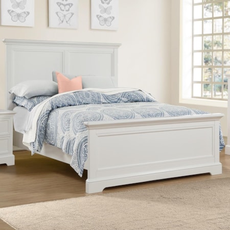 Queen Panel Bed